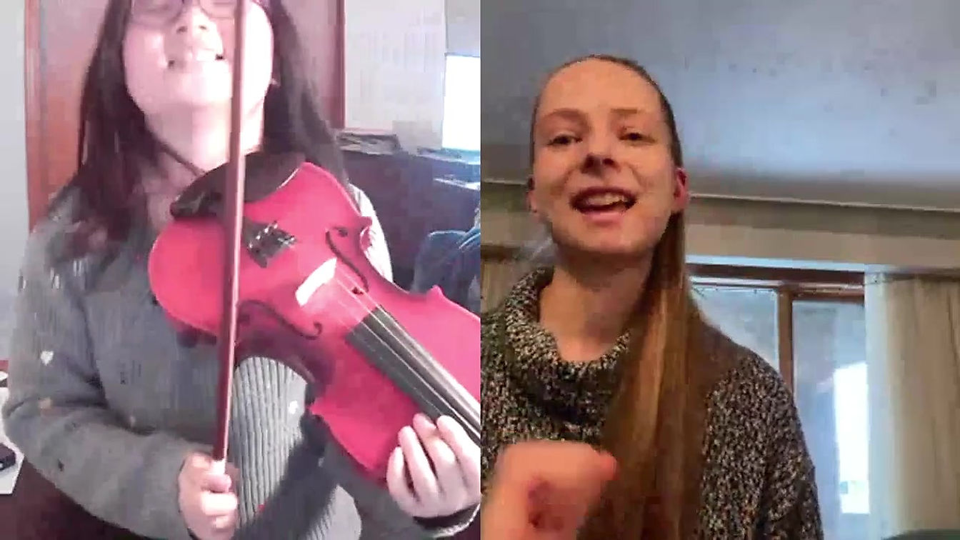 Online Violin Lesson Clip